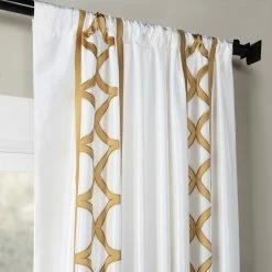 Discount โจ Exclusive Fabrics Embroidered Faux Silk Taffeta Curtain (1 Panel) Espalier Off White ๐ 19 Discount โจ Exclusive Fabrics Embroidered Faux Silk Taffeta Curtain (1 Panel) Espalier Off White ๐ -Exclusive Fabrics SHOP Exclusive Fabrics Embroidered Faux Silk Taffeta Curtain Panel cdd5278e 9f2d 48e9 af70 dc6dc7a5bf37