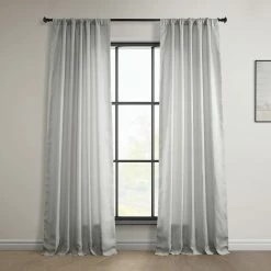 Wholesale 🔔 Exclusive Fabrics Euro Linen Curtain (1 Panel) Light Birch 👏