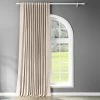 Discount 😉 Exclusive Fabrics Extra Wide 96-Inch Thermal Room Darkening Curtain (1 Panel) - 100 X 96 Fog Grey 🥰 -Exclusive Fabrics SHOP Exclusive Fabrics Extra Wide Thermal Blackout 96 inch Curtain Panel