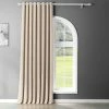 Best Sale 😍 Exclusive Fabrics Extra Wide Blackout 108-inch Grommet Curtain Panel - 100 X 108 Grey 🧨 -Exclusive Fabrics SHOP Exclusive Fabrics Extra Wide Thermal Blackout Grommet Top 108 inch Curtain Panel