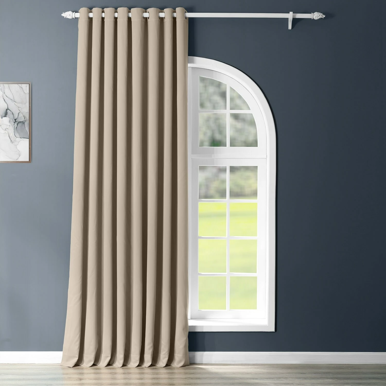 Best Sale ๐ Exclusive Fabrics Extra Wide Blackout 108-inch Grommet Curtain Panel - 100 X 108 Grey ๐งจ 16 Best Sale ๐ Exclusive Fabrics Extra Wide Blackout 108-inch Grommet Curtain Panel - 100 X 108 Grey ๐งจ - Image 14