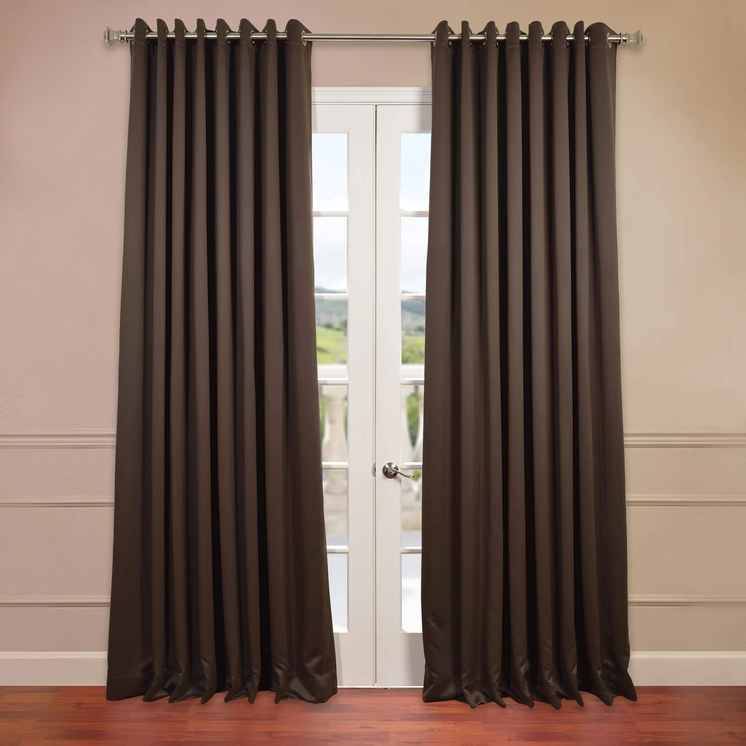 Best Sale ๐ Exclusive Fabrics Extra Wide Blackout 108-inch Grommet Curtain Panel - 100 X 108 Grey ๐งจ 6 Best Sale ๐ Exclusive Fabrics Extra Wide Blackout 108-inch Grommet Curtain Panel - 100 X 108 Grey ๐งจ - Image 4