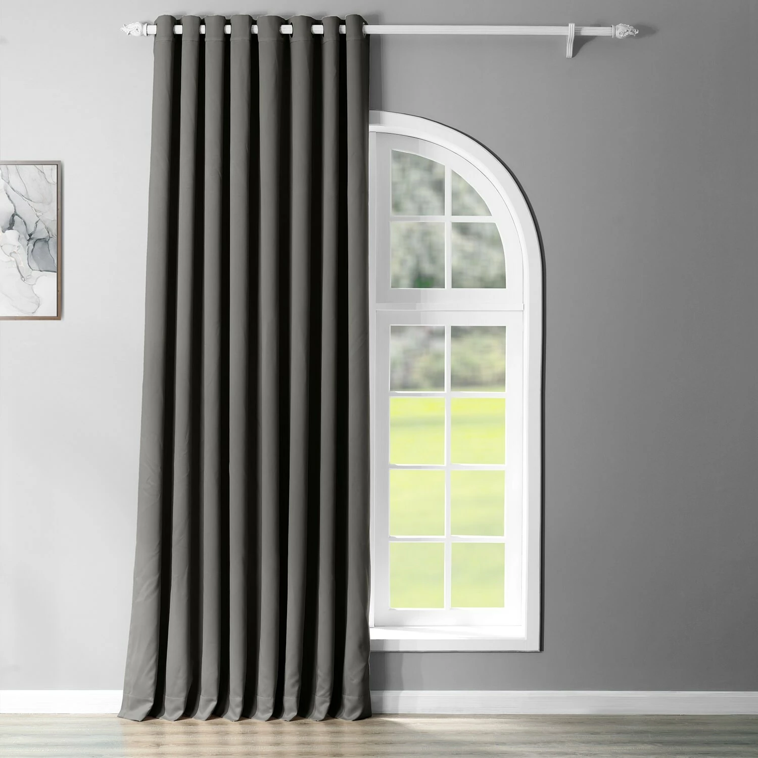Best Sale ๐ Exclusive Fabrics Extra Wide Blackout 108-inch Grommet Curtain Panel - 100 X 108 Grey ๐งจ 12 Best Sale ๐ Exclusive Fabrics Extra Wide Blackout 108-inch Grommet Curtain Panel - 100 X 108 Grey ๐งจ - Image 10