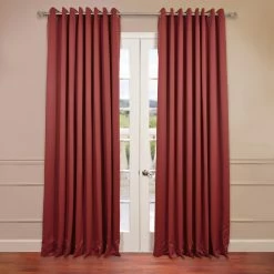 Buy 🎁 Exclusive Fabrics Extra Wide Blackout Grommet 120-inch Curtain (1 Panel) - 120 X 100 Eggnog 😉 -Exclusive Fabrics SHOP Exclusive Fabrics Extra Wide Thermal Blackout Grommet Top 120 inch Curtain Panel 7