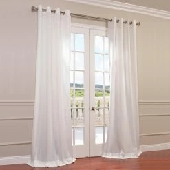 Hot Sale 💯 Exclusive Fabrics Faux Linen Grommet Top Curtain (1 Panel) Sand 👍 -Exclusive Fabrics SHOP Exclusive Fabrics Faux Linen Grommet Top Curtain Panel 4ea98446 7d66 4344 ae53 cea3e1e94ffe