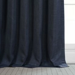 Promo 🧨 Exclusive Fabrics Faux Linen Room Darkening Curtain (1 Panel) Focal Green 🥰 -Exclusive Fabrics SHOP Exclusive Fabrics Faux Linen Room Darkening Curtain 281 Panel29 14