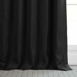 Promo 🧨 Exclusive Fabrics Faux Linen Room Darkening Curtain (1 Panel) Focal Green 🥰 -Exclusive Fabrics SHOP Exclusive Fabrics Faux Linen Room Darkening Curtain 281 Panel29 5