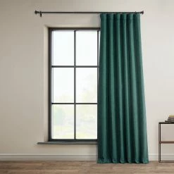 Best reviews of ⭐ Exclusive Fabrics Faux Linen Room Darkening Curtain(1 Panel) Mink 😀 -Exclusive Fabrics SHOP Exclusive Fabrics Faux Linen Room Darkening Curtain281 Panel29 2