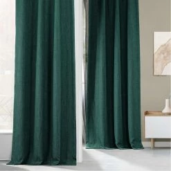 Best reviews of ⭐ Exclusive Fabrics Faux Linen Room Darkening Curtain(1 Panel) Mink 😀 -Exclusive Fabrics SHOP Exclusive Fabrics Faux Linen Room Darkening Curtain281 Panel29 3