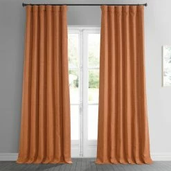 Best reviews of ⭐ Exclusive Fabrics Faux Linen Room Darkening Curtain(1 Panel) Mink 😀 -Exclusive Fabrics SHOP Exclusive Fabrics Faux Linen Room Darkening Curtain281 Panel29 7