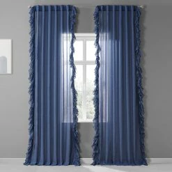 Discount 🥰 Exclusive Fabrics Faux Linen Ruffle Sheer Curtain (1 Panel) Nickel 👍 21 Discount 🥰 Exclusive Fabrics Faux Linen Ruffle Sheer Curtain (1 Panel) Nickel 👍 -Exclusive Fabrics SHOP Exclusive Fabrics Faux Linen Ruffle Sheer Curtain 4
