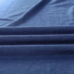 Best Pirce 👍 Exclusive Fabrics Faux Linen Sheer Curtain (1 Panel) Blue Lapis 🌟 -Exclusive Fabrics SHOP Exclusive Fabrics Faux Linen Sheer Curtain Panel 5