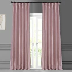 Wholesale ✨ Exclusive Fabrics Faux Silk Taffeta Curtain (1 Panel) Golden Spice ❤️ -Exclusive Fabrics SHOP Exclusive Fabrics Faux Silk Taffeta Curtain 4