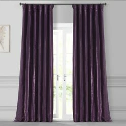 Wholesale ✨ Exclusive Fabrics Faux Silk Taffeta Curtain (1 Panel) Golden Spice ❤️ -Exclusive Fabrics SHOP Exclusive Fabrics Faux Silk Taffeta Curtain 6