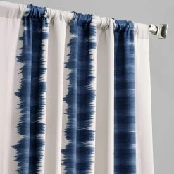 Best reviews of ✔️ Exclusive Fabrics Flambe Striped Pattern Room Darkening Curtain Panel Pair (2 Panels) Flambe Blue 🎁 -Exclusive Fabrics SHOP Exclusive Fabrics Flambe Striped Pattern Blackout Curtain Panel Pair 12c5cbbc 07b4 49e8 9433 9f74eced12f8