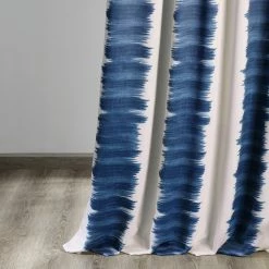 Best reviews of ✔️ Exclusive Fabrics Flambe Striped Pattern Room Darkening Curtain Panel Pair (2 Panels) Flambe Blue 🎁 -Exclusive Fabrics SHOP Exclusive Fabrics Flambe Striped Pattern Blackout Curtain Panel Pair 9b5181cb ec61 4b43 bc56 472fa87bafec
