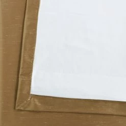 Cheapest 🛒 Exclusive Fabrics Ex. Fabrics Flax Gold Textured Silk Single Curtain (1 Panel) 🥰 -Exclusive Fabrics SHOP Exclusive Fabrics Flax Gold Vintage Faux Textured Dupioni Silk Curtain Panel ad896f7c 18f8 4fc3 8f65 6acaff63dde5 1000