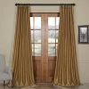 Cheapest 🛒 Exclusive Fabrics Ex. Fabrics Flax Gold Textured Silk Single Curtain (1 Panel) 🥰 2 Cheapest 🛒 Exclusive Fabrics Ex. Fabrics Flax Gold Textured Silk Single Curtain (1 Panel) 🥰 -Exclusive Fabrics SHOP Exclusive Fabrics Flax Gold Vintage Faux Textured Dupioni Silk Curtain Panel f80a2c43 b054 4c96 990d e73defdc190b 1000