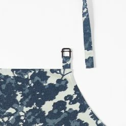 Promo 💯 Exclusive Fabrics Fleur Printed Cotton Apron - 27 X 34 😍 -Exclusive Fabrics SHOP Exclusive Fabrics Fleur Printed Cotton Apron 5