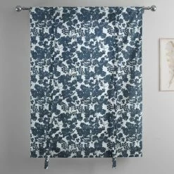 Discount 🔥 Exclusive Fabrics Fleur Printed Cotton Tie-Up Window Shade - 46 X 63 👍 -Exclusive Fabrics SHOP Exclusive Fabrics Fleur Printed Cotton Tie Up Window Shade 5