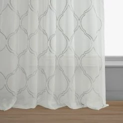 Wholesale 🛒 Exclusive Fabrics Florentina Silver Embroidered Sheer Curtain (1 Panel) 😉 13 Wholesale 🛒 Exclusive Fabrics Florentina Silver Embroidered Sheer Curtain (1 Panel) 😉 -Exclusive Fabrics SHOP Exclusive Fabrics Florentina Silver Embroidered Sheer Curtain 281 Panel29 4
