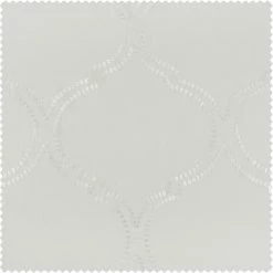 Best Sale 👏 Exclusive Fabrics Florentina White Embroidered Sheer Curtain (1 Panel) ⭐ -Exclusive Fabrics SHOP Exclusive Fabrics Florentina White Embroidered Sheer Curtain 281 Panel29 6