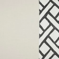 Cheapest ✨ Exclusive Fabrics Garden Path Solid Cotton Bordered Curtain (1 Panel) Garden Path Black 😀 -Exclusive Fabrics SHOP Exclusive Fabrics Garden Path Solid Cotton Bordered Curtain 281 Panel29 8