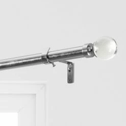 Exclusive Fabrics SHOP -Exclusive Fabrics SHOP Exclusive Fabrics Glass Sphere Extendable Metal Rod Set2C 52 144 1