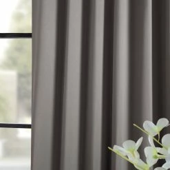 Flash Sale 🌟 Exclusive Fabrics Neutral Gray Thermal Blackout Curtain Panel Pair (2 Panels) Neutral Grey 😍 -Exclusive Fabrics SHOP Exclusive Fabrics Gray Thermal Blackout Curtain Panel Pair 5be75ab3 bdf8 4e1b a959 414a0a479dc4