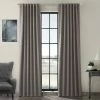 Flash Sale 🌟 Exclusive Fabrics Neutral Gray Thermal Blackout Curtain Panel Pair (2 Panels) Neutral Grey 😍 -Exclusive Fabrics SHOP Exclusive Fabrics Gray Thermal Blackout Curtain Panel Pair 997df86d 8470 4507 8822 4b23a5810226
