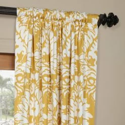 Best Sale 🧨 Exclusive Fabrics Lacuna Cotton Printed Curtain (1 Panel) Yellow ✔️ -Exclusive Fabrics SHOP Exclusive Fabrics Grey Yellow Cotton Lacuna Printed Curtain 15ee084f 6395 46ad a77c c8aeb5da02dd