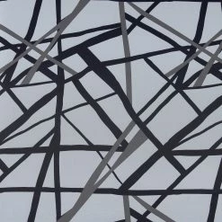 Cheapest 🔥 Exclusive Fabrics Gridlock Blackout Room Darkening Curtain Panel Pair (2 Panels) Gridlock Black Steel 🎁 -Exclusive Fabrics SHOP Exclusive Fabrics Gridlock Blackout Room Darkening Curtain Panel Pair 8