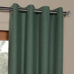 Deals ⭐ Exclusive Fabrics Grommet Bellino 120-inch Blackout Curtain (1 Panel) - 50 X 120 Persimmon 😉 -Exclusive Fabrics SHOP Exclusive Fabrics Grommet Bellino 120 inch Blackout Curtain f71cadae 6253 4dad a156 de6444ba7369
