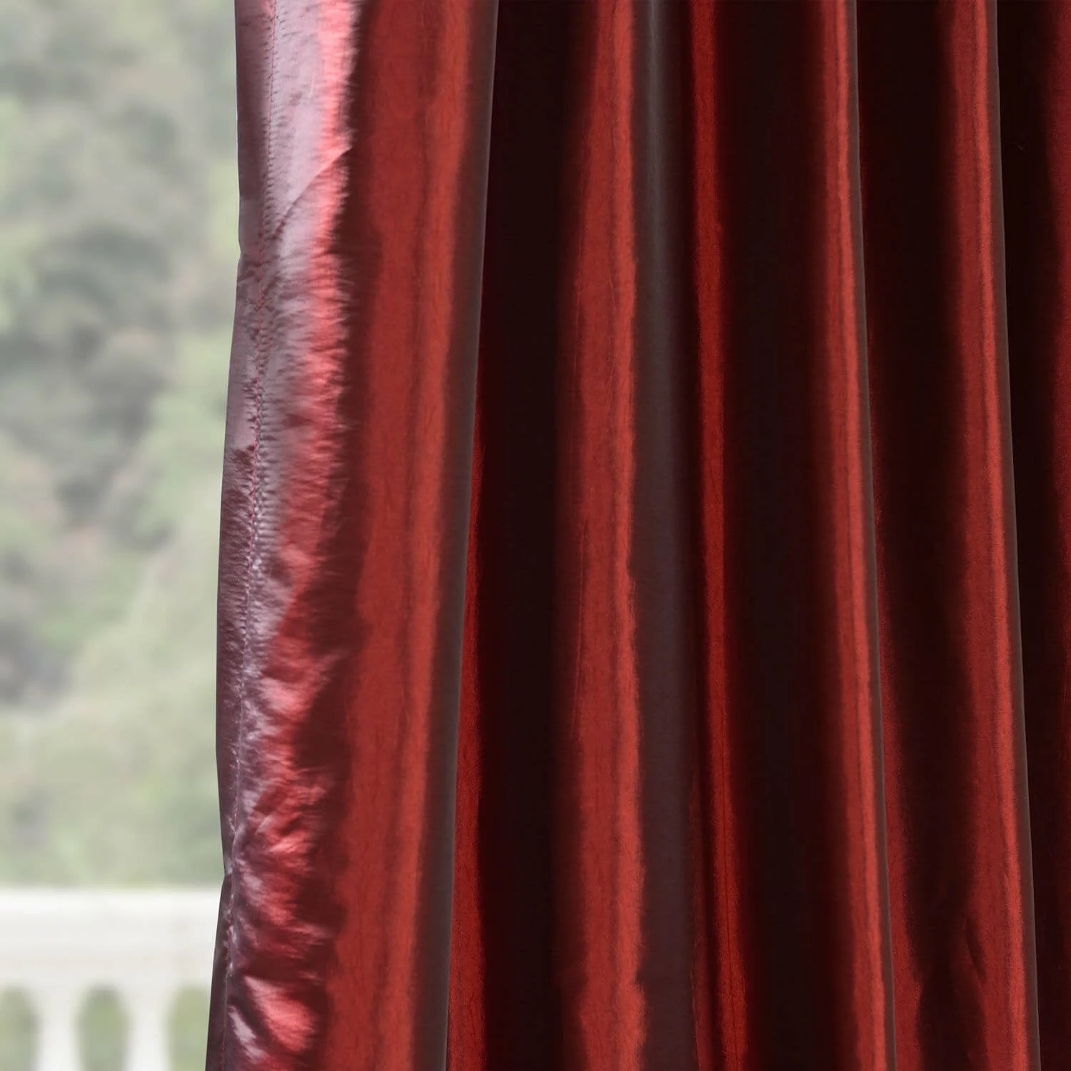 Brand new 👍 Exclusive Fabrics Grommet Blackout Faux Silk Taffeta 108-inch Curtain (1 Panel) Navy Blue 😍 13 Brand new 👍 Exclusive Fabrics Grommet Blackout Faux Silk Taffeta 108-inch Curtain (1 Panel) Navy Blue 😍 - Image 11