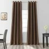 Budget 😀 Exclusive Fabrics Blackout Faux Silk Taffeta 120-inch Curtain (1 Panel) Gold Nugget 😀