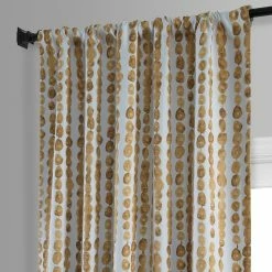 Deals 🔔 Exclusive Fabrics Gumdrop Blackout Room Darkening Curtain Panel Pair (2 Panels) Gumdrop Honey Gold 🔔 -Exclusive Fabrics SHOP Exclusive Fabrics Gumdrop Blackout Room Darkening Curtain Panel Pair 11