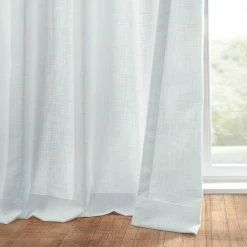 Hot Sale 🎉 Exclusive Fabrics Heavy Faux Linen Grommet Curtain (1 Panel) Barley 🌟 -Exclusive Fabrics SHOP Exclusive Fabrics Heavy Faux Linen Grommet Curtain Panel 13