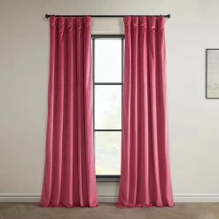 Hot Sale 😀 Exclusive Fabrics Heritage Plush Velvet Curtain (1 Panel) Mauve 😉 19 Hot Sale 😀 Exclusive Fabrics Heritage Plush Velvet Curtain (1 Panel) Mauve 😉 -Exclusive Fabrics SHOP Exclusive Fabrics Heritage Plush Velvet Curtain 281 Panel29 2