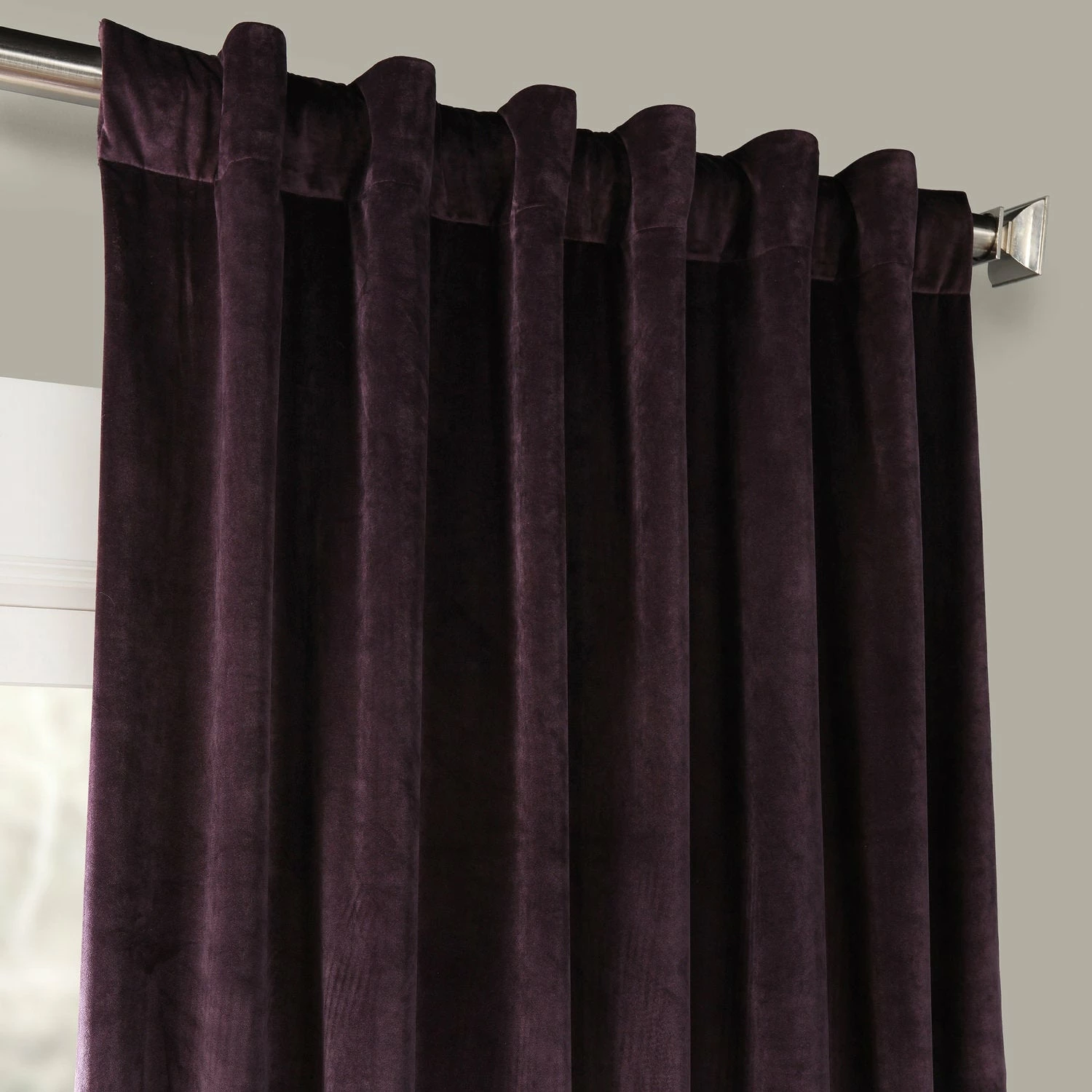 Best Sale ⭐ Exclusive Fabrics Heritage Plush Velvet Sing Curtain (1 Panel) Cinema Red ⌛ 10 Best Sale ⭐ Exclusive Fabrics Heritage Plush Velvet Sing Curtain (1 Panel) Cinema Red ⌛ - Image 8