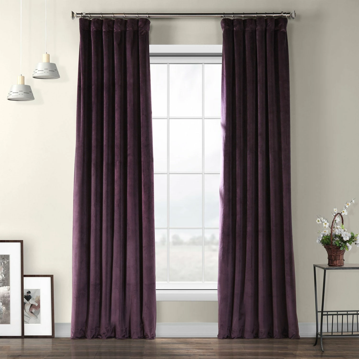 Best Sale ⭐ Exclusive Fabrics Heritage Plush Velvet Sing Curtain (1 Panel) Cinema Red ⌛ 7 Best Sale ⭐ Exclusive Fabrics Heritage Plush Velvet Sing Curtain (1 Panel) Cinema Red ⌛ - Image 5