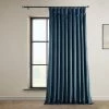 New 🌟 Exclusive Fabrics Heritage Plush Velvet Extrawide Curtain (1 Panel) Au Lait Creme 🥰 -Exclusive Fabrics SHOP Exclusive Fabrics Heritage Plush Velvet Extrawide Curtain 281 Panel29