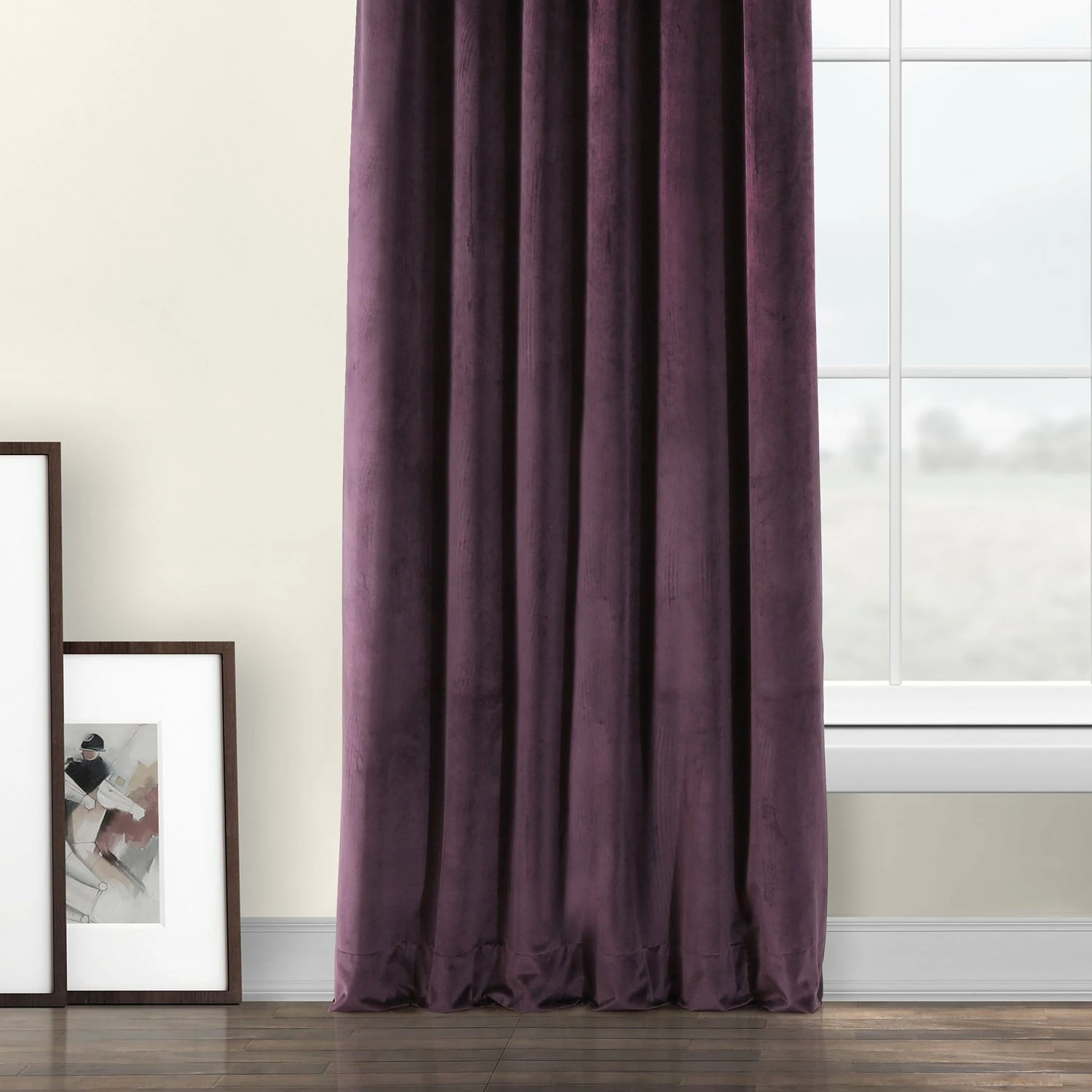 Best Sale ⭐ Exclusive Fabrics Heritage Plush Velvet Sing Curtain (1 Panel) Cinema Red ⌛ 11 Best Sale ⭐ Exclusive Fabrics Heritage Plush Velvet Sing Curtain (1 Panel) Cinema Red ⌛ - Image 9