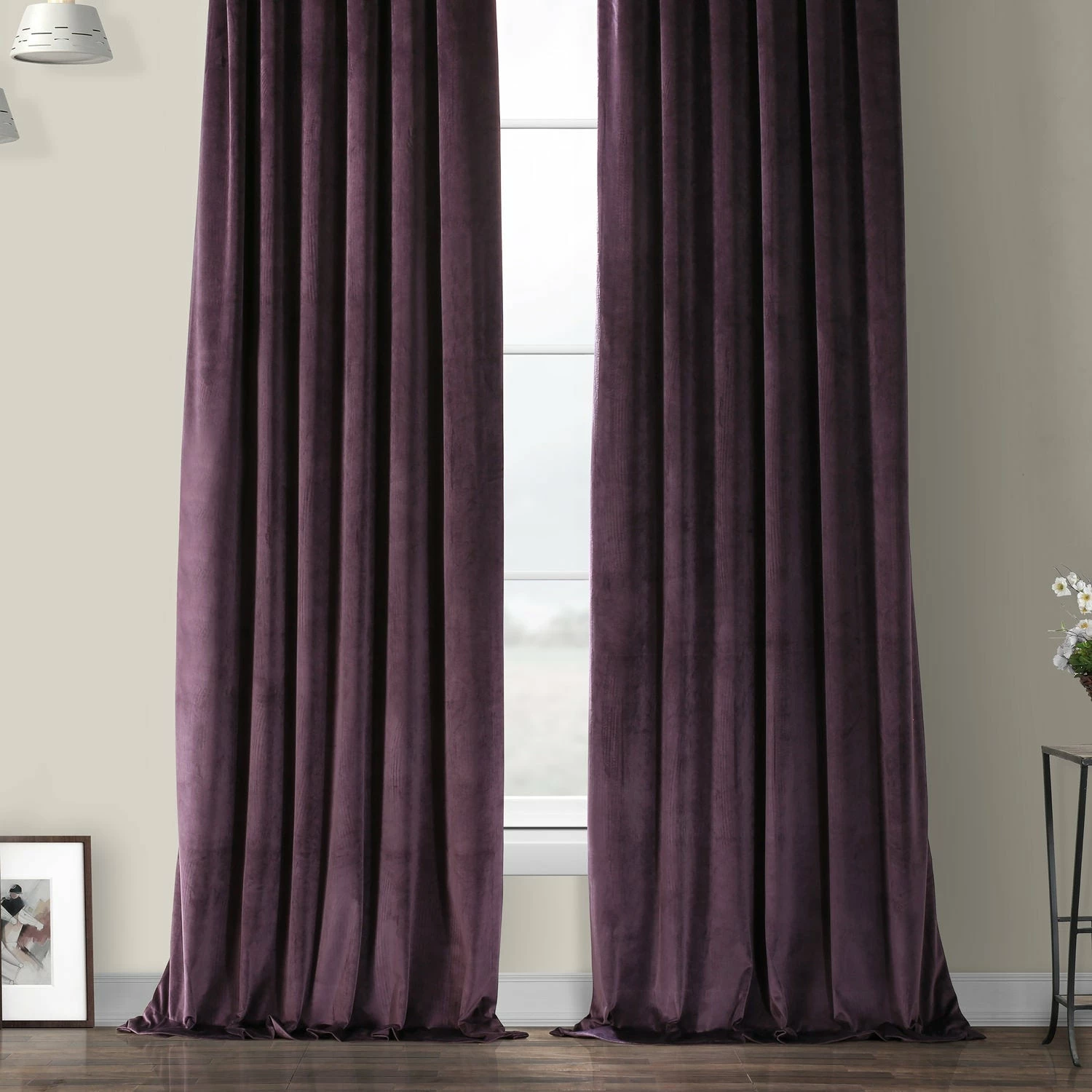Best Sale ⭐ Exclusive Fabrics Heritage Plush Velvet Sing Curtain (1 Panel) Cinema Red ⌛ 12 Best Sale ⭐ Exclusive Fabrics Heritage Plush Velvet Sing Curtain (1 Panel) Cinema Red ⌛ - Image 10