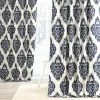 Brand new 🔥 Exclusive Fabrics Ikat Blue Printed Cotton Curtain (1 Panel) 🤩 -Exclusive Fabrics SHOP Exclusive Fabrics Ikat Blue Printed Cotton Curtain Panel 6c8528e1 7a79 4b52 9647 0a5d3251655c