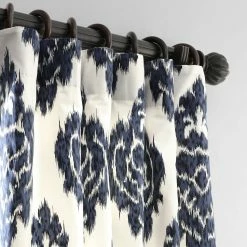 Brand new 🔥 Exclusive Fabrics Ikat Blue Printed Cotton Curtain (1 Panel) 🤩 14 Brand new 🔥 Exclusive Fabrics Ikat Blue Printed Cotton Curtain (1 Panel) 🤩 -Exclusive Fabrics SHOP Exclusive Fabrics Ikat Blue Printed Cotton Curtain Panel 7116f452 13f2 461f 9799 e53fdd739e0d