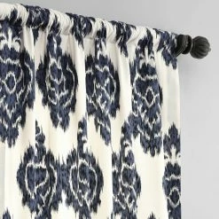 Brand new 🔥 Exclusive Fabrics Ikat Blue Printed Cotton Curtain (1 Panel) 🤩 15 Brand new 🔥 Exclusive Fabrics Ikat Blue Printed Cotton Curtain (1 Panel) 🤩 -Exclusive Fabrics SHOP Exclusive Fabrics Ikat Blue Printed Cotton Curtain Panel b6f1783b e86b 45ac abc2 18482dd0debf