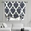 Top 10 😀 Exclusive Fabrics Ikat Printed Cotton Tie-Up Window Shade - 46 X 63 🔥 -Exclusive Fabrics SHOP Exclusive Fabrics Ikat Printed Cotton Tie Up Window Shade