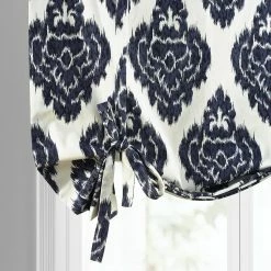 Top 10 😀 Exclusive Fabrics Ikat Printed Cotton Tie-Up Window Shade - 46 X 63 🔥 -Exclusive Fabrics SHOP Exclusive Fabrics Ikat Printed Cotton Tie Up Window Shade 3