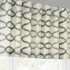 Hot Sale ✔️ Exclusive Fabrics Illusions Printed Cotton Window Valance - 50 X 19 🤩 -Exclusive Fabrics SHOP Exclusive Fabrics Illusions Printed Cotton Window Valance 3