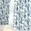 Best reviews of 🤩 Exclusive Fabrics Indonesian Printed Cotton Twill Curtain (1 Panel) Indonesian Green 💯 -Exclusive Fabrics SHOP Exclusive Fabrics Indonesian Blue Printed Cotton Twill Curtain Panel